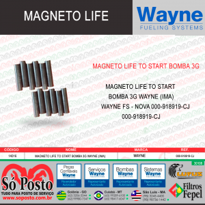 MAGNETO LIFE BOMBA 3G