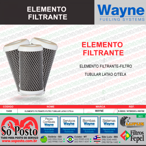 ELEMENTO FILTRANTE