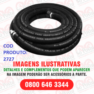 MANGUEIRA BOMBA ABAST 3/4''X5MT P/BB ARLA 32 C/TERM ACETAL+INOX - LUPUS