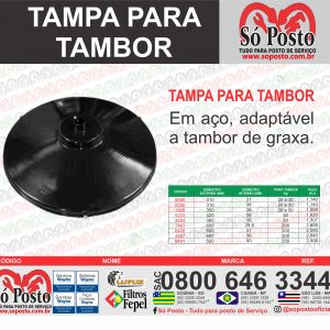TAMPA PARA TAMBOR DE GRAXA