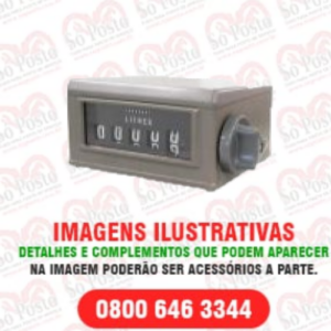 REGISTRADOR(CONTADOR) NUMERADOR P/MED DE ALTA VAZÃO - DIVERSOS