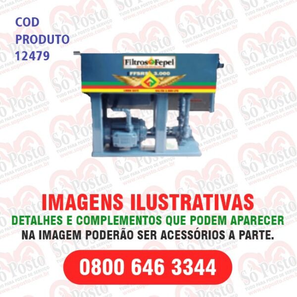 FILTRO PRENSA MOD SAFE INDUSTRIAL P/ TANQUE AEREO VZ-11.000LPH