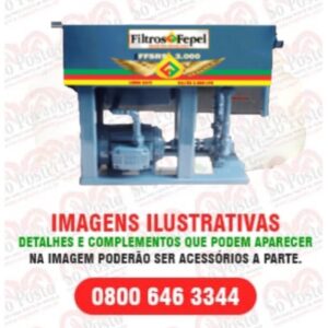 FILTRO PRENSA MOD SAFE INDUSTRIAL P/ TANQUE AEREO VZ-11.000LPH