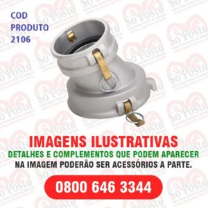 ADAPTADOR DE DESCARGA 6''F X 4''F - NITRILICA