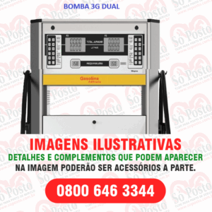BOMBA ABAST DUAL P/POSTO COMB MARCA WAYNE 3G/CENTURY MANG BAIXA 2 BICOS 1 PRODUTO 2 ABAST SIMULTANEOS