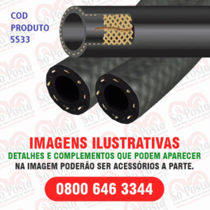 MANGUEIRA BOMBA ABAST 1" X P/METRO S/TERM C/TRAMA - DIVERSOS