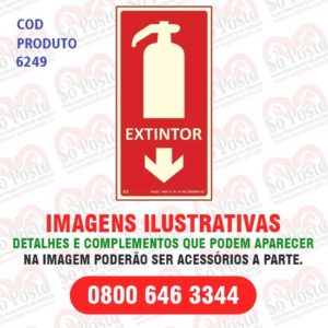 ADESIVO AVISO EXTINTOR