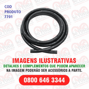 MANGUEIRA BOMBA ABAST 3/4"X5MT S/TERM C/TRAMA AÇO - DIVERSOS