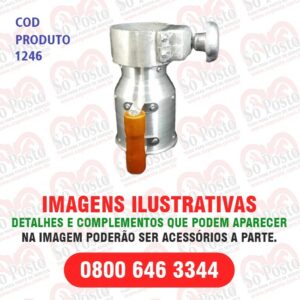 ABAFA CHAMA 80MM PARA UTILITARIOS