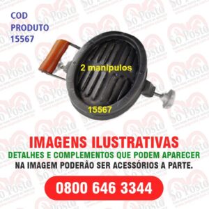 ABAFA CHAMA OVAL 2 MANÍPULOS