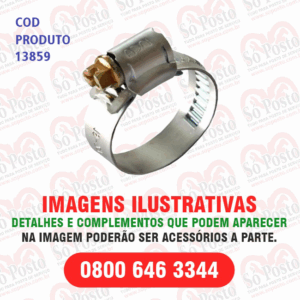 ABRAÇADEIRA RSF 9MM 3/8 A 1/2 (9-13MM)