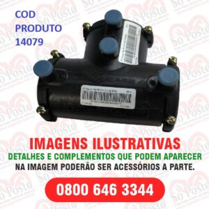 PONTEIRA - TERMINAL DE TRANSIÇÃO ELETROSOLD - TEE 1.1/2"X50MM FEMEA DUPLA CONTENÇÃO – ZEPPINI