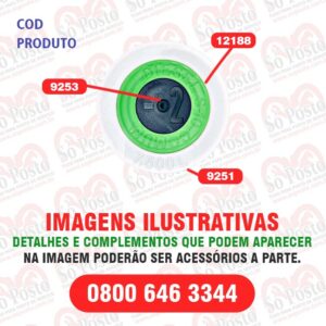 IDENTIFICADOR TANQUE PRODUTO  DIESEL S10  COMUM VERDE CLARO PVC