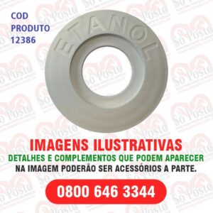 IDENTIFICADOR TANQUE PRODUTO ETANOL BRANCO  PVC