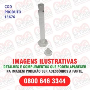 PROVETA VIDRO GRAD 100ML C/BAS+TP VIDRO CONF PORT INMETRO 528/2014