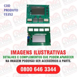 PLACA DE CIRCUITO INTEGRADO(DISPLAY) 2UP(1LCD PARA $$+VOLU WM010888-0001CJ-WAYNE
