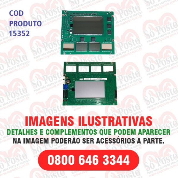 PLACA DE CIRCUITO INTEGRADO(DISPLAY) 2UP(1LCD PARA $$+VOLU WM010888-0001CJ-WAYNE