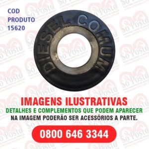 IDENTIFICADOR TANQUE PRODUTO DIESEL COMUM PRETO PVC