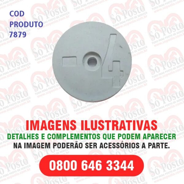 IDENTIFICADOR TANQUE PRODUTO DIESEL ADITIVADO PRETO ALE PVC