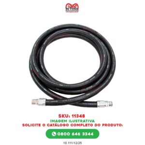 MANG BOMBA ABAST 3/4″X5MT C/TERM ALUMINIO(FIX+GIR) C/TRAMA AÇO – CONTINENTAL/GOODYEAR