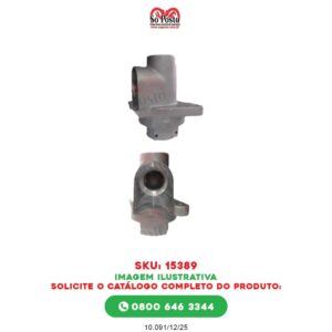 CONEXAO DE DESCARGA S VISOR 3/4 ACESSORIO DE ALUMINIO PARA TUBO/7690000 WR000341-0001CJ WAYNE