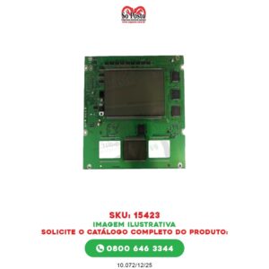 PLACA DE CIRCUITO INTEGRADO(DISPLAY) WAYNE 1UP(1LCD PARA $$+VOLU WM010887-0001CJ - WAYNE