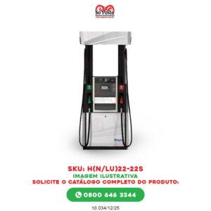 BOMBA ABASTECEDORA COMBUSTÍVEL MARCA WAYNE HELIX MOD: QUADRUPLA MANG ALTA 2 ABAST SIMULTANEOS- 04 Bicos