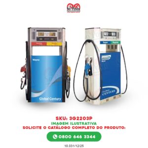 BOMBA ABAST COMBUST MARCA WAYNE 3G/VISTA MOD: DUPLA MANG BAIXA 2 ABAST SIMULTANEOS 2 BICOS 2 PRODUTO