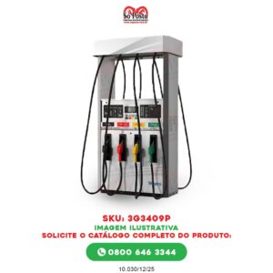 BOMBA ABAST COMBUST MARCA WAYNE 3G/ VISTA MOD OCTUPLA MANG ALTA 2 ABAST SIMULTANEO 8 BICOS 4 PRODUTOS