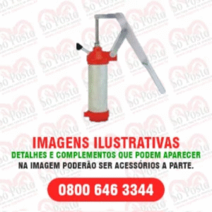 BOMBA P/DRENAR TANQUE(TRANSF) MANUAL SÓ BOMBA ALUMINIO+PVC