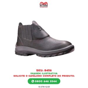 BOTINA SEG C/ELAST BIDENS C/BICO PVC N. 37 MOD BI CARTOM