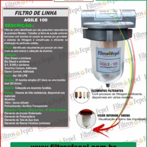 FILTRO DE LINHA AGILE 100