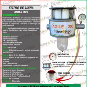 FILTRO DE LINHA AGILE 200