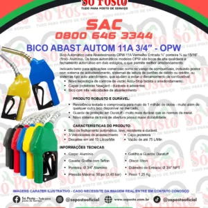 BICO ABASTECIMENTO AUTOMATICO 11A 3/4″ - OPW