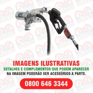 KIT DE ABASTECIMENTO (BOMBA TRANSF) BATERIA 12V C/MEDIDOR DIGITAL P/ETANOL 57LPM+MANG BICO MANUAL – LUPUS