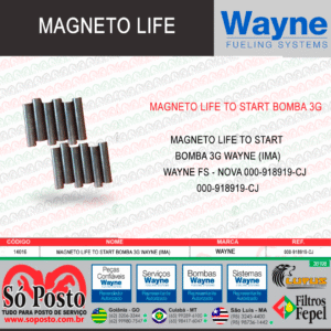 MAGNETO LIFE TO START BOMBA 3G WAYNE (IMA) 000-918919-CJ