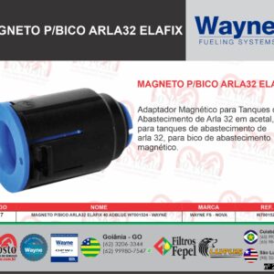 MAGNETO P/BICO ARLA32 ELAFLEX 40 ADBLUE W7001524 - WAYNE