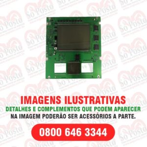 PLACA DE CIRCUITO INTEGRADO(DISPLAY) WAYNE 1UP(1LCD PARA $$+VOLU WM010887-0001CJ - WAYNE