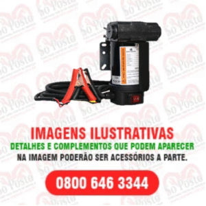 KIT DE ABASTECIMENTO (BOMBA TRANSF) BATERIA 12V+ P/DIESEL VZ 40LPM S/MANG S/BICO S/MEDIDOR - DIVERSOS