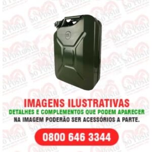 GALÃO DE METAL 20 LITROS P/ GASOLINA