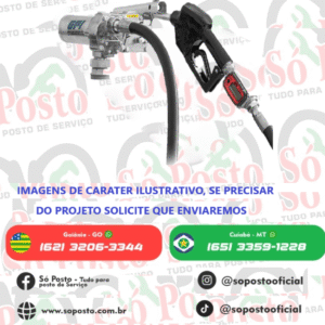 BOMBA TRANSF ELETRICA 110V GPI P/ETANOL C/MEDID DIGITAL VAZÃO 45LPM C/BICO ABAST MANUAL+5M -LUPUS