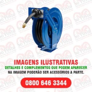 CARRETEL RETRATIL (AUTOM) P/MANG ARLA CAPAC P/ ATE 15 MTS MANG 1" - S/MANG S/ACESSORIOS-LUPUS