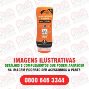 CREME PROT P/PELE(MAOS) LUVA QUIM PROTET PELE GRUP 3 X 200 GRAMAS - NUTRIEX