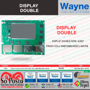 DISPLAY DOUBLE ROW, 4UNIT PRICE+VOLU WM010888-0002CJ GLOBAL - WAYNE
