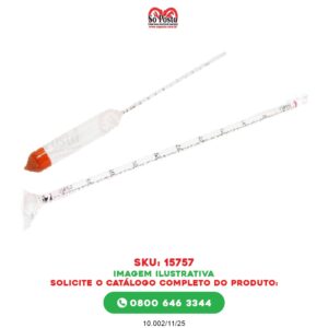 TERMOMETRO PARA ANALISES DE PETROLEO E ETANOL -10 A +50 - DIVERSOS