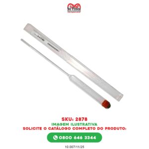 DENSIMETRO ANALISES GASOLINA ESC. 0,750/0,800 - DIVERSOS