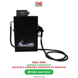 BOMBA ABAST SIMPLES P/CONS MOD INDUST VAZ 50L /MIN 1 BICO 1 PRODUTO MONOF 110/220V - LUPUS