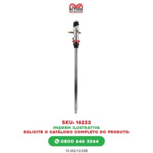 PROP PNEUM P/ OLEO LUBRIF VZ ATE 35LPM RATEIO 3:1 X TAMBOR 200KGS S/ACESSÓRIOS - LAPEK